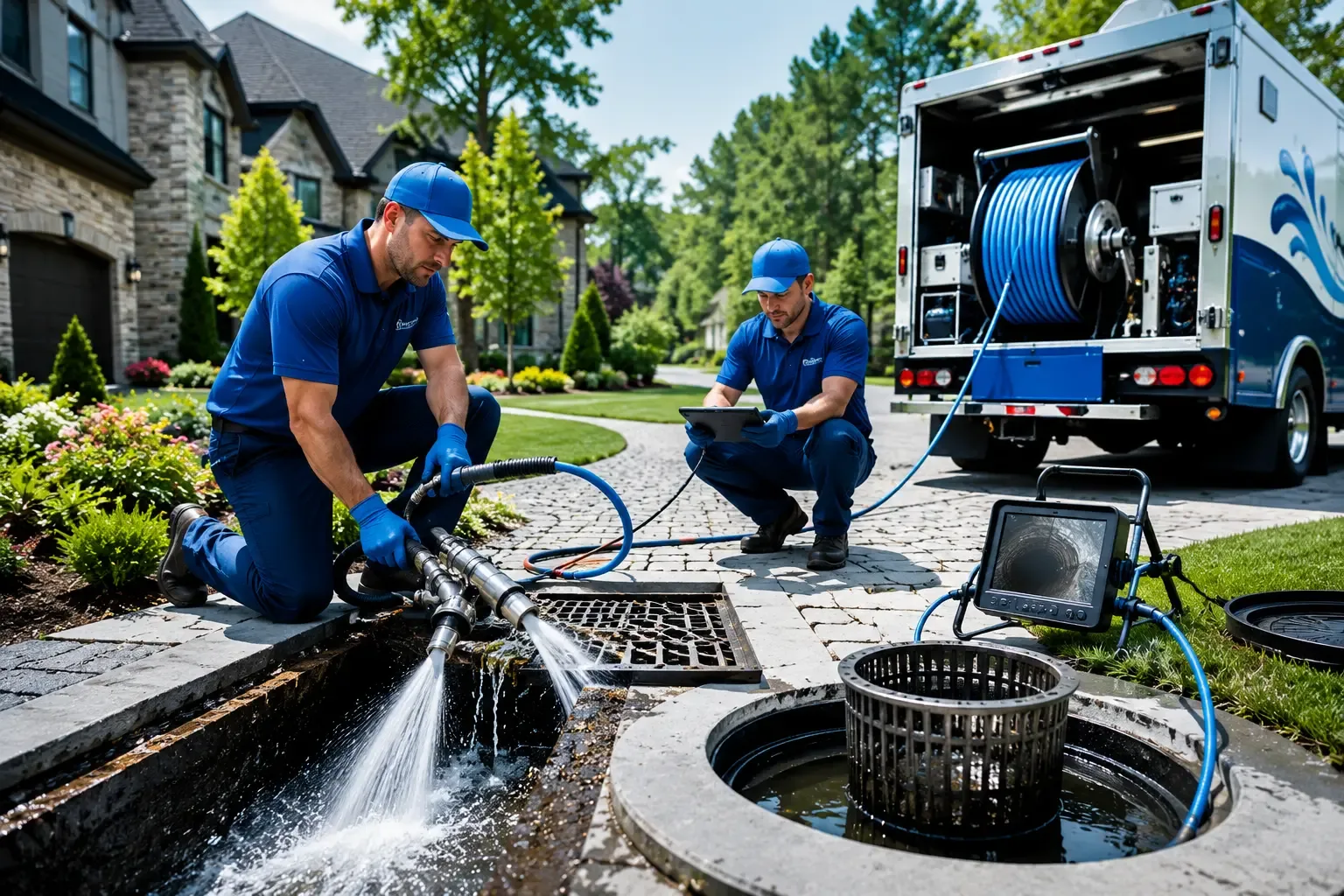 Local outdoor drain cleaning professionals in Pittstown, NJ